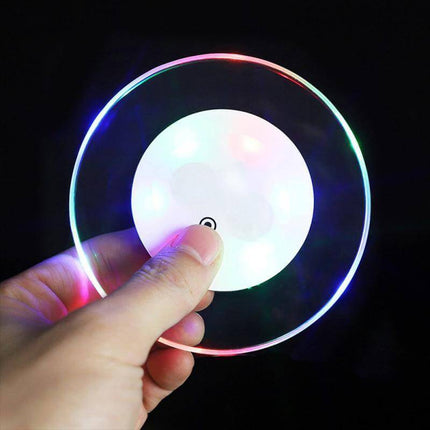 Acrylic Coasters for Bar and Cocktail Drinks, Light Up Drink Coaster – image 8