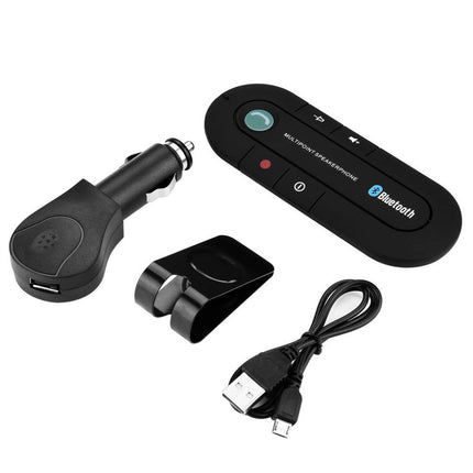 Bluetooth Car Speakerphone for Sun Visor, Wireless Bluetooth Car Kit for Hands Free Calling – image 8