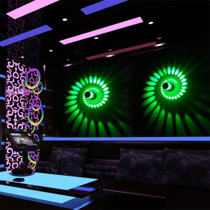 Spiral LED Wall and Ceiling Light with Modern Design | Energy-Saving Lighting for Stunning Atmosphere