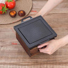 Electric BBQ Grill, Smokeless Indoor Grill Non Stick, Portable Electric Grill for Tabletop and Small Kitchen
