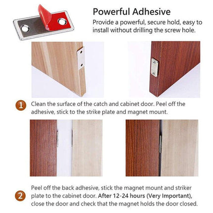Magnetic Door Stopper for Cabinets, Cabinet Hardware – image 16