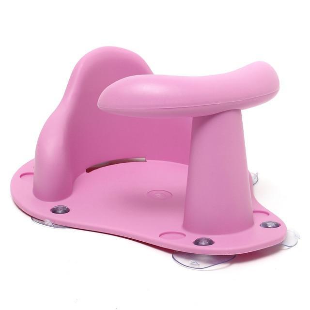 Baby Bath Seat, Infant Bath Seat with T Bar and Backrest, Sit Up Bath Seat with Suction Cups for Babies 1 to 3 Years