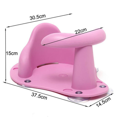 Baby Bath Seat, Sit Up Bath Seat with Suction Cups for Babies 1 to 3 Years – image 4