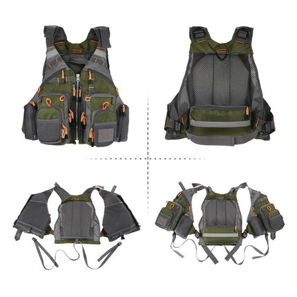 Fishing Life Vest, Fly Fishing Vest for Kayak and Boating – image 5