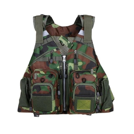 Fishing Life Vest, Adult Life Jacket with Multiple Pockets – image 8