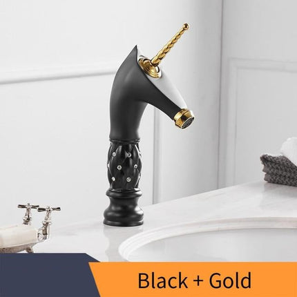 Bathroom Faucets, Single Hole Faucet in Solid Brass – image 7