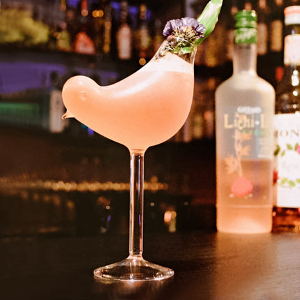 Bird Shaped Cocktail Glass, Unique Cocktail Glasses