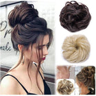 Messy Bun Fake Hair Scrunchie, Chignon Hair Bun Hairpiece, Scrunchie Hair Tie in 27 Colors