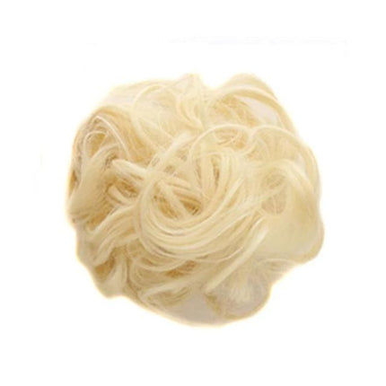 Messy Bun Fake Hair Scrunchie, Chignon Hair Bun Hairpiece – image 27