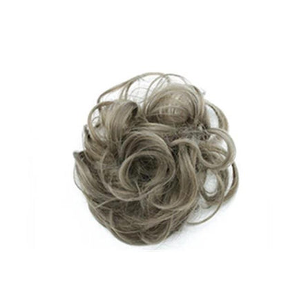Messy Bun Fake Hair Scrunchie, Chignon Hair Bun Hairpiece – image 33