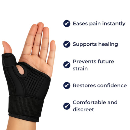 Wrist Brace for De Quervain's Tendonitis, Breathable Adjustable Wrist Support Brace – image 9