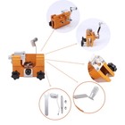 Professional Chainsaw Sharpener Hand Crank, Chainsaw Chain Sharpener with 30 Degree Angle, Chainsaw Sharpening Tool
