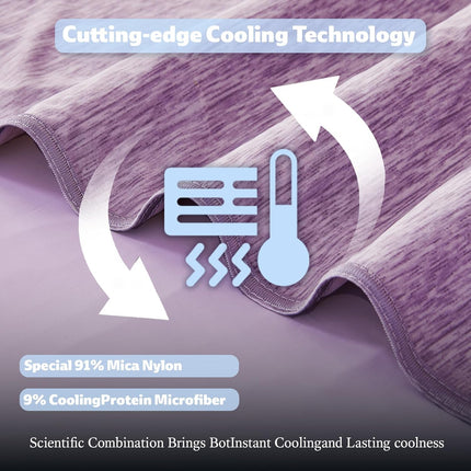 ChillWave | Cooling Blanket with Breathable Fabric | Lightweight & Soft for Hot Sleepers