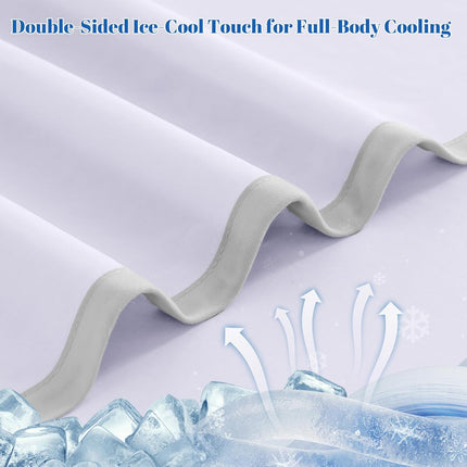 Chill Comfort | Cooling Blanket with Arc-Chill Technology | Lightweight Design for Hot Sleepers and Night Sweats