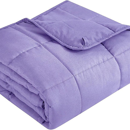Cozy Comfort | Weighted Blanket with Cooling Microfiber | All-Season Softness for Ultimate Relaxation