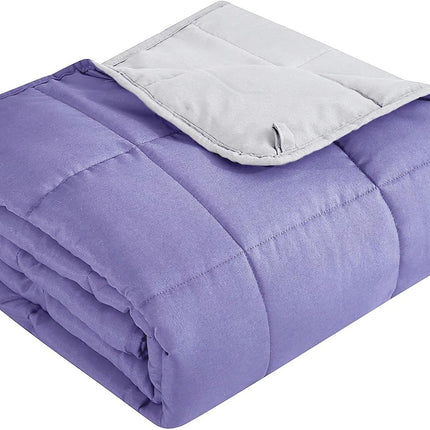 Cozy Comfort | Weighted Blanket with Cooling Microfiber | All-Season Softness for Ultimate Relaxation