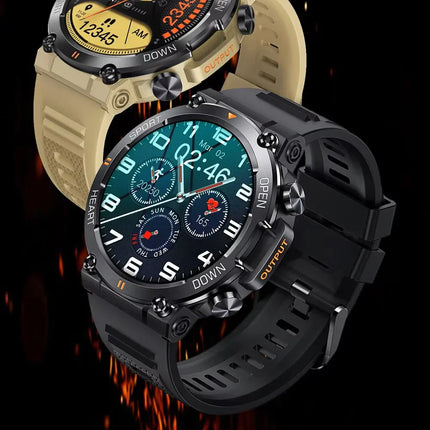 Rugged Smart Watch for Men, Fitness Watch with Step Counter – image 9