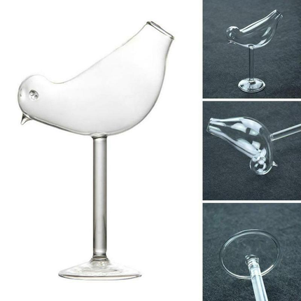 Bird Shaped Cocktail Glass, Bar Glassware and Barware – image 5