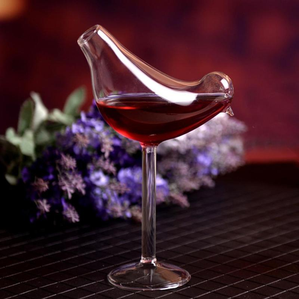 Bird Shaped Cocktail Glass, Unique Cocktail Glasses – image 7