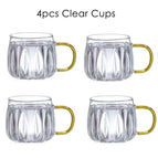 Four Clear Cups
