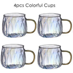 Four Rainbow Cups