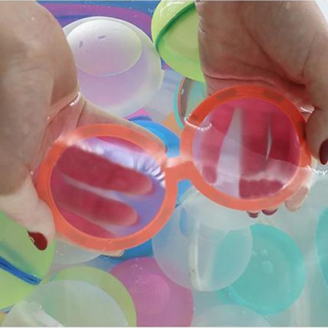 Reusable Water Balloons, Magnetic Self Sealing Water Balloons for Kids in 8 or 12 Pack