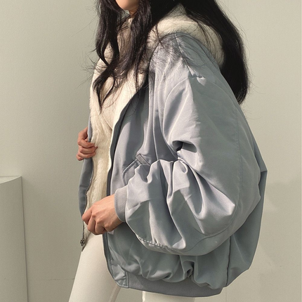 Womens Winter Coat with Hood, Reversible Womens Jacket – image 5