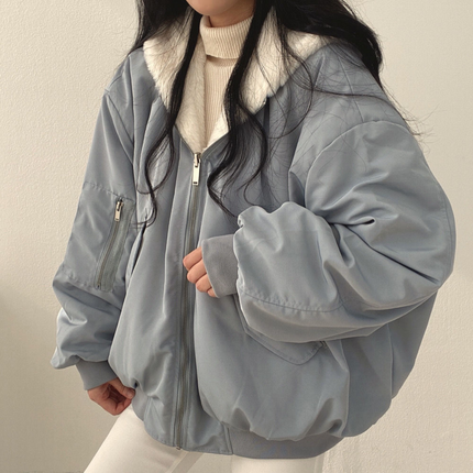Womens Winter Coat with Hood, Warm Hooded Winter Jacket – image 6