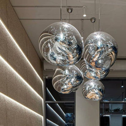 Ceiling Light Fixture, Adjustable Hanging Light with Cord or Chain – image 10