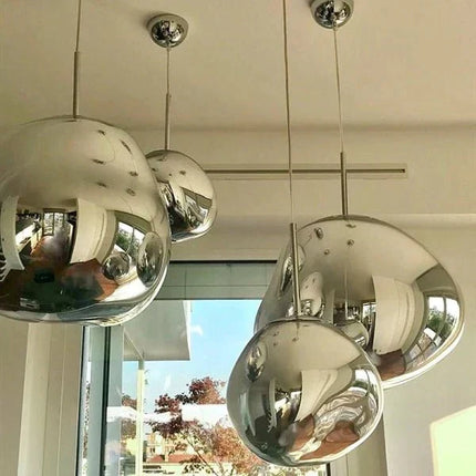 Modern Melt Pendant Light with Lava Texture, Adjustable Hanging Light with Cord or Chain – image 20