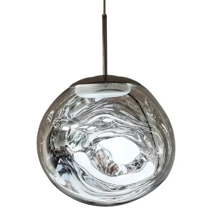 Ceiling Light Fixture, Modern Melt Pendant Light with Lava Texture – image 23