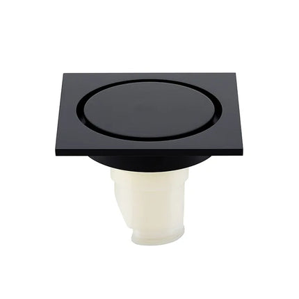 Brass Bathroom Drain with Removable Cover – image 7