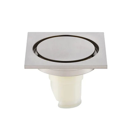 Shower Drain with Trap, 4 Inch Floor Drain with Anti Odor Valve – image 8
