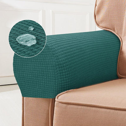 Armchair Arm Covers Set of 2, Waterproof Spandex Couch Arm Covers for Chair and Sofa – image 15