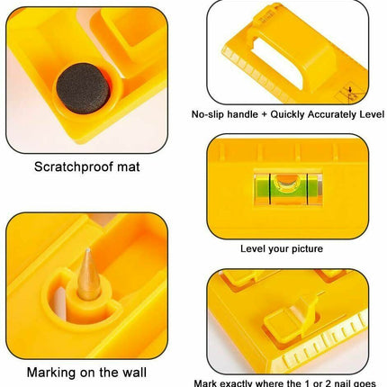 Picture Hanging Kit with Level and Marking Pins – image 7