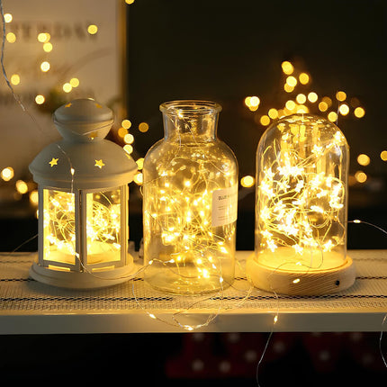 Solar String Fairy Lights with Waterproof Design | Eco-Friendly LED Decor for Garden and Patio Ambiance