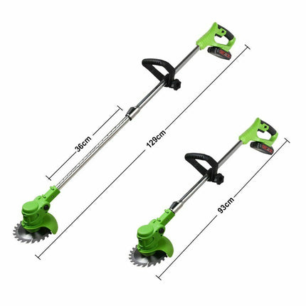 Cordless Weed Eater with Metal Blade, Electric Brush Cutter