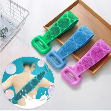 Back Body Brush for Shower, Silicone Body Scrubber