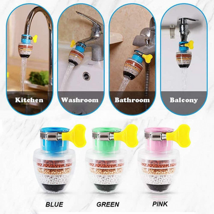 Faucet Water Filter, Activated Carbon Water Filter Tap – image 10