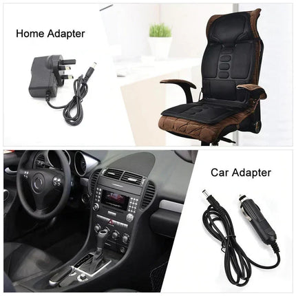 Heated Seat Cushion with Massage, Office Chair Massager