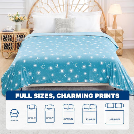 Cozy Comfort | Cooling Blanket with Double-Sided Fabric | Lightweight Summer Blanket for Hot Sleepers and Travel