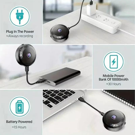 Mini Wireless Security Camera, Home Security Camera with 1080p HD