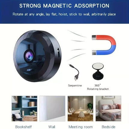 Mini Wireless Security Camera, Night Vision and Motion Detection