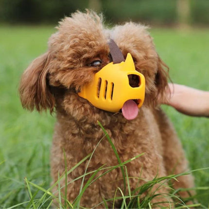 Dog Muzzle for Small Dogs to Large Dogs, Adjustable Dog Muzzle for Biting and Chewing – image 6