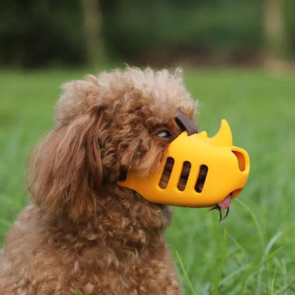 Dog Muzzle for Small Dogs to Large Dogs, Adjustable Dog Muzzle for Biting and Chewing, Breathable Dog Mouth Guard