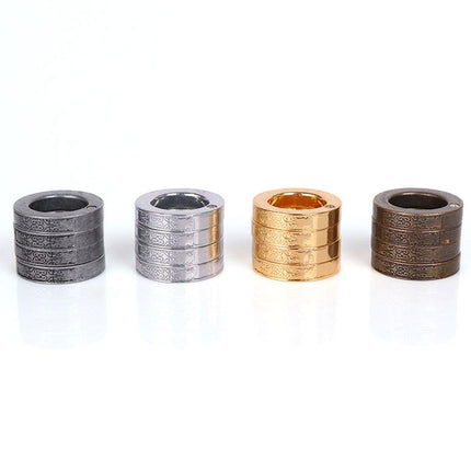 Stackable Rings, Engraved Rings in Zinc Alloy for Camping and Outdoor Adventures – image 9