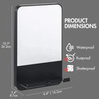 Shower Mirror Fogless for Shaving, Fog Free Shower Mirror – image 7