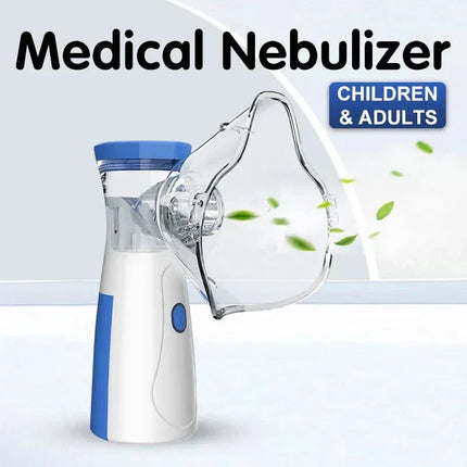Portable Nebulizer Machine for Adults and Kids, Quiet Handheld Nebulizer, Mini Mist Inhaler for Home and Travel