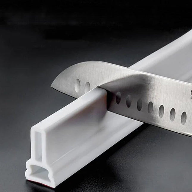 Water Guard Silicone Strip, Water Stopper for Bathroom Floor