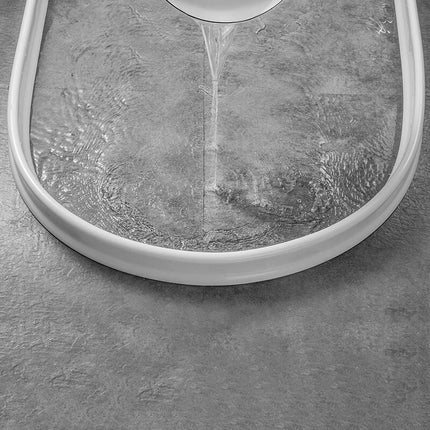 Water Guard Silicone Strip, Water Stopper for Bathroom Floor – image 8